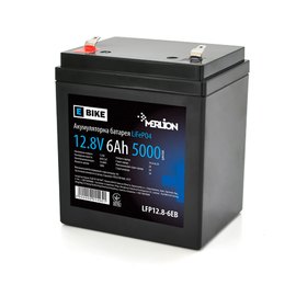 Акумуляторна батарея Merlion LiFePO4 12.8V 6Ah 5000 циклів (LFP12.8-6EB)