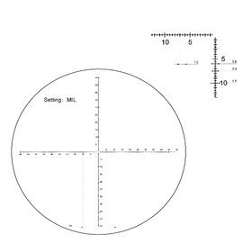 Бинокль с сеткой Vector Optics Continental Plus 10x42 ED (SCBO-07), изображение 4