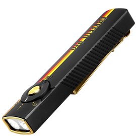 Фонарь ручной Olight Arkfeld Pro Class 3R CW Racing Stripes (0.0000.0910), Цвет: Чёрный/Оранжевый