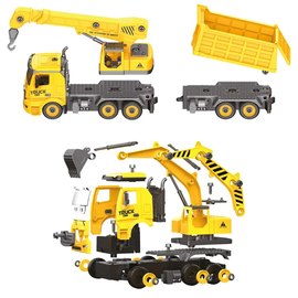 Машинка-конструктор Otamanko 3в1 Строительная служба Yellow (532.02.84), изображение 2