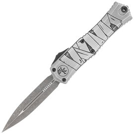 Автоматичний викидний ніж Microtech Hera II Mini D/E OTF, Signature Brushed Metal Mummy (1702M-1BMHWMYS)