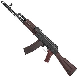 Страйкбольная штурмовая винтовка LCT АК-74М Polymer Plum 6 мм (LCK74M-Plum-AEG)