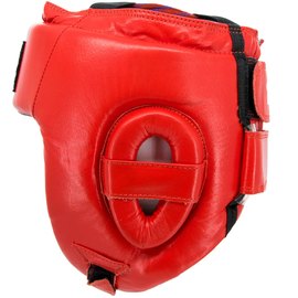 Боксерский шлем Green Hill UBF LOGO L красный HGT-9411L, Размер: L, Цвет: Красный, изображение 3