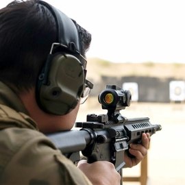 Коллиматорный прицел SIG Optics ROMEO5 GEN II Compact, 1X20MM, 2 MOA, M1913 I-BEAM, Black (SOR5101), изображение 6