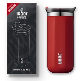 Термокружка Wacaco Octaroma Grande 435 мл красный (WOCT435RED), Цвет: Красный, Объём: 0.435 л, изображение 3