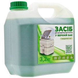 Жидкость для биотуалета BioBak для верхнего бака 3,2 кг, Вес: 3.2 кг, изображение 2
