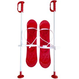 Набор лыжный детский Marmat Big Foot 42 см красный, Цвет: Красный, изображение 2