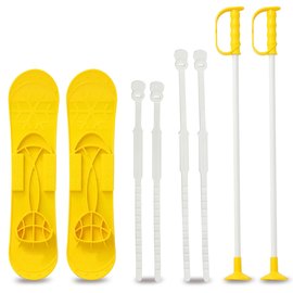 Набор лыжный детский Marmat Big Foot 42 см желтый, Цвет: Жёлтый, изображение 2