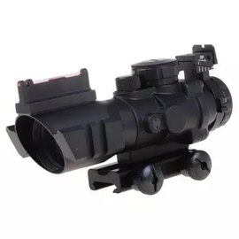 Оптичний приціл Theta Optics Rhino 4x32 Scope Black (27377), зображення 2