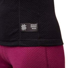 Термокофта женская Sensor Merino DF LS XL Black (SW11M-black-XL), Размер: XL, Рост: 175-177 см, Цвет: Чёрный, изображение 5