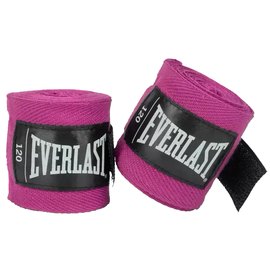 Бинты боксерские Everlast Core Hand Wraps 120 розовый (P00003248)