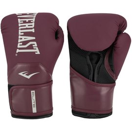 Боксерские перчатки Everlast Elite 2 Boxing Gloves бордовый 16 унц (P00003303)
