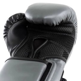 Боксерские перчатки Everlast PowerLock 2R Training Gloves серый/черный 16 унц (P00002307), изображение 5