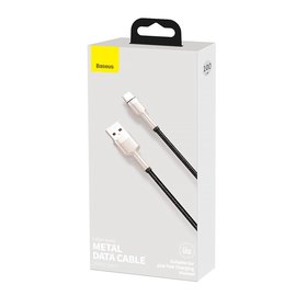 Кабель Baseus Cafule Series Metal Data Cable USB To Type-C 1m, 66W/6A черный (000010875), изображение 6