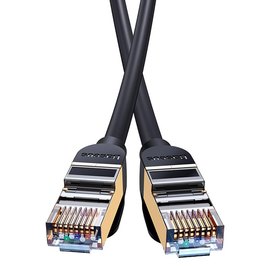 Кабель Baseus high Speed Seven types of RJ45 10gigabit network cable (round cable) 20m черный (000009744), изображение 4