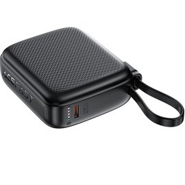 Повербанк Acefast M15 with cable PD20W 10000 mAh Black (6974316283973), изображение 2
