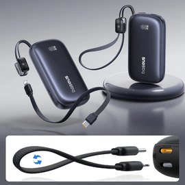 Повербанк Baseus EnerFill FC21 Qpow 3 Ultra 10000 mAh 22.5W Black (E0027L00), изображение 4