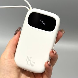 Повербанк Baseus EnerFill FC31 Qpow 3 10000 mAh 45W White (E0028C01), изображение 4