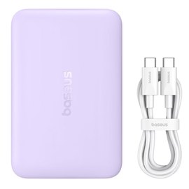 Повербанк Baseus EnerFill FM11 10000 mAh 22.5W Ultra-Mini Magnetic Purple (P1008210E513-00), Цвет : Фиолетовый, изображение 5