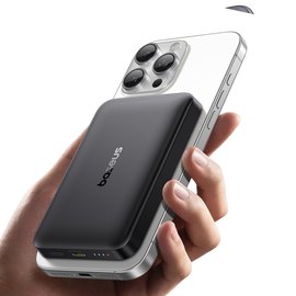 Повербанк Baseus EnerFill FM12 Qi2 10000 mAh 22.5W Magnetic Black (E0028500), изображение 5