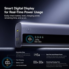 Повербанк Baseus EnerGeek GP11 20000 mAh 145W Grey (E0027B01), изображение 4