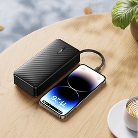 Повербанк Borofone Smooth BJ84A 20000 mAh Black, изображение 6