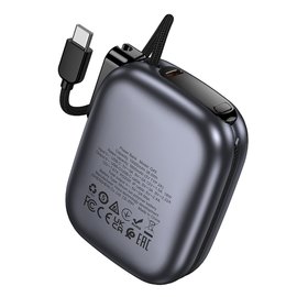 Повербанк HOCO Peak Q49 10000 mAh PD20W+QC3.0 Grey, изображение 2