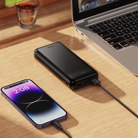 Повербанк HOCO Stability J153A 20000 mAh Black, изображение 4
