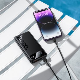 Повербанк HOCO Victorious J154 10000 mAh 22.5W Black, изображение 4