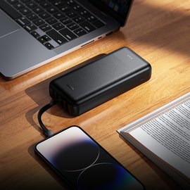 Повербанк HOCO Wonderful J163A 20000 mAh Black, Ёмкость: 20 000 mAh, изображение 4