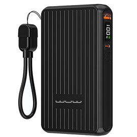 Повербанк WUW Y141 10000 mAh 22.5W Black, изображение 2