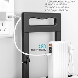 Повербанк WUW Y141 10000 mAh 22.5W Black, изображение 6