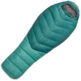 Спальный мешок Rab Alpine 400 Wmns Regular, (-5&deg;C), 170 см - Left Zip, Atlantis (QSD-28-ATL-REG-LZ)
