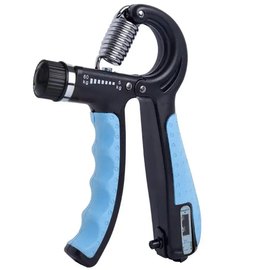 Эспандер кистевой PowerPlay 4402 с регулируемой нагрузкой 10-60 кг Синий (PP_4402_Blue), Цвет: Синий