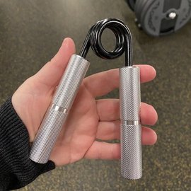 Эспандер-ножницы алюминиевый PowerPlay 4322 (112 кг) Hand Grip Серебряный (PP_4322_112kg), изображение 5
