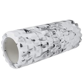 Массажный роллер PowerPlay 4025 Massage Roller Черно-серый 33x15см (PP_4025_Grey/Black)