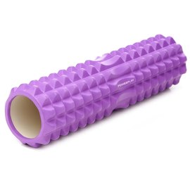 Массажный роллер PowerPlay 4406 EVA Massage Roller 45x12 см Фиолетовый (PP_4406_Purple), Цвет массажёра : Фиолетовый