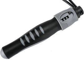 Скакалка PowerPlay 4215 Jump Rope With Counter 2.75 м Черный/Серый (PP_4215_Black/Grey), изображение 4