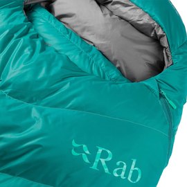 Спальный мешок Rab Alpine 600 Wmns Regular, (-9&deg;C), 170 см - Left Zip, Peacock Green (QSD-43-PCG-REG-LZ), изображение 3
