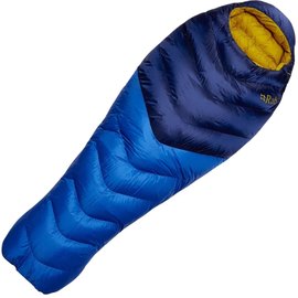 Спальный мешок Rab Neutrino 400 Regular, (-7&deg;C), 185 см - Right Zip, Nightfall Blue (QSM-90-NFB-REG-RZ)