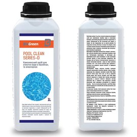 Средство для очистки воды в бассейнах и аквапарках BioGreen Pool clean series-D 1 л (10605449)