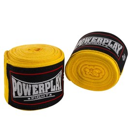 Бинты для бокса PowerPlay 3046 желтые 2.5м (PP_3046_2.5m_Yellow), изображение 2