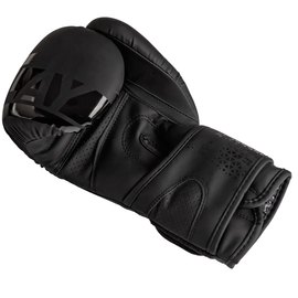 Боксерські рукавички PowerPlay 3086 Matt Challenger Чорні 14 ун (PP_3086_14oz_Black), Вага: 14 унцій, Колір: Чорний, зображення 5
