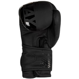 Боксерські рукавички PowerPlay 3086 Matt Challenger Чорний 12 ун (PP_3086_12oz_Black), Вага: 12 унцій, Колір: Чорний, зображення 3