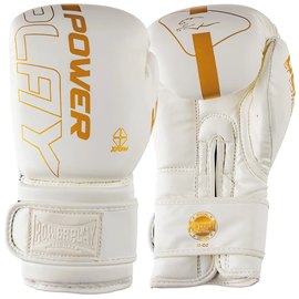 Боксерські рукавички PowerPlay 3089 Alpha Білі 12 ун (PP_3089_12oz_White), Вага: 12 унцій, Колір: Білий