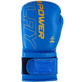 Боксерські рукавички PowerPlay 3089 Alpha Сині 10 ун (PP_3089_10oz_Blue), Вага: 10 унцій, Колір: Синій, зображення 2