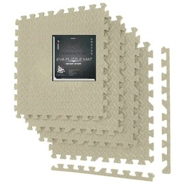 Мат-пазл (ласточкин хвост) PowerPlay 4414 EVA Puzzle Mat 120x120x1.2 см Оливковый (PP_4414_Olive), Цвет : Оливковый