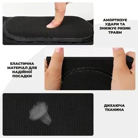 Налокотники PowerPlay 8001 Hand Support (пара) черные S (PP-8001_Black_S), Размер: S, изображение 3