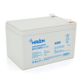 Акумуляторна батарея Merlion AGM 12V 15Ah Grey (GP12150F2)
