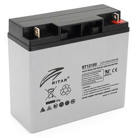 Акумуляторна батарея Ritar AGM 12V 18Ah Grey (RT12180GL5)